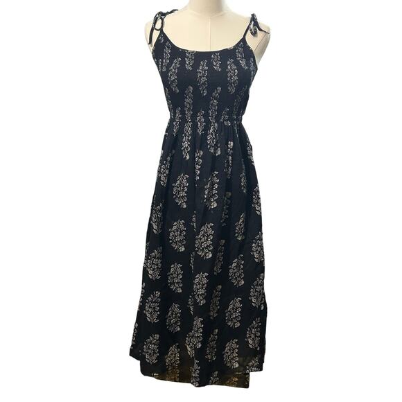 Lucky Brand floral stretch sundress XS Beachy boho - Picture 1 of 5